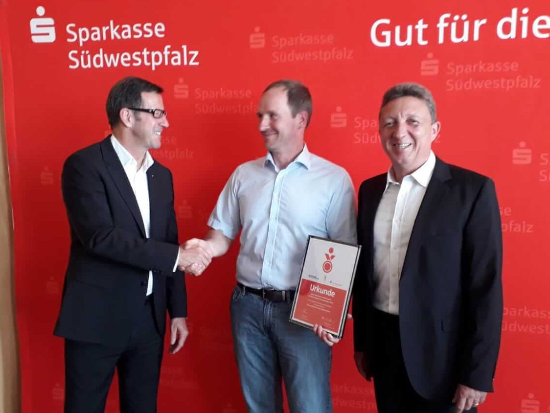 Preisübergabe Sportabzeichenwettbewerb Sparkasse